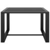 5 Piece Patio Lounge Set with Cushions Aluminum Anthracite