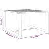 3 Piece Patio Lounge Set with Cushions Aluminum Anthracite